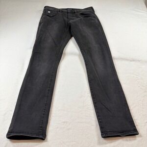 Scotch & Soda Ralston Jeans Mens 35x31 Faded Black Amsterdams Blauw Slim Good